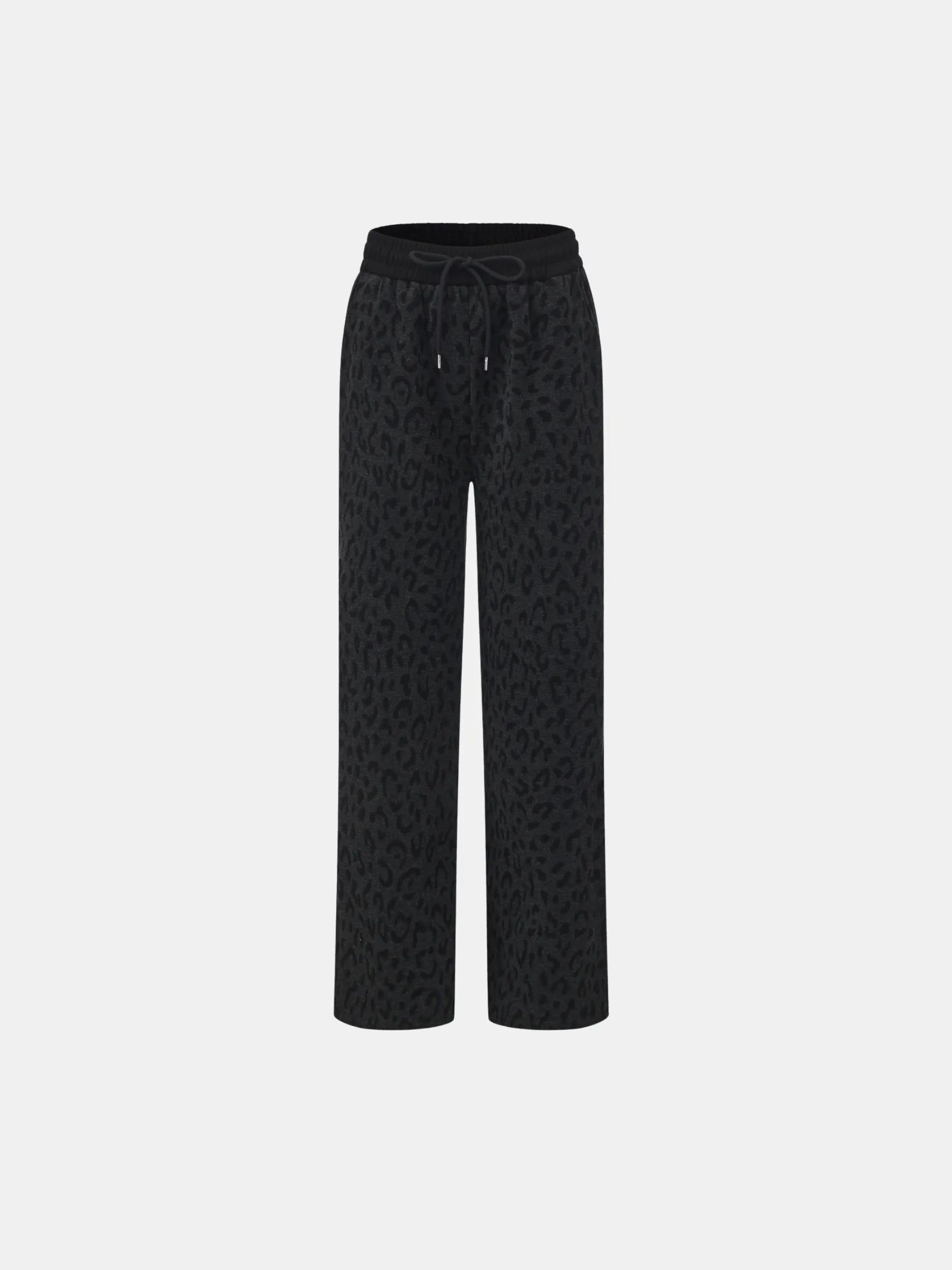 WarmCore™ Cozy Fleece Lined Leopard Pants - PUFFIT