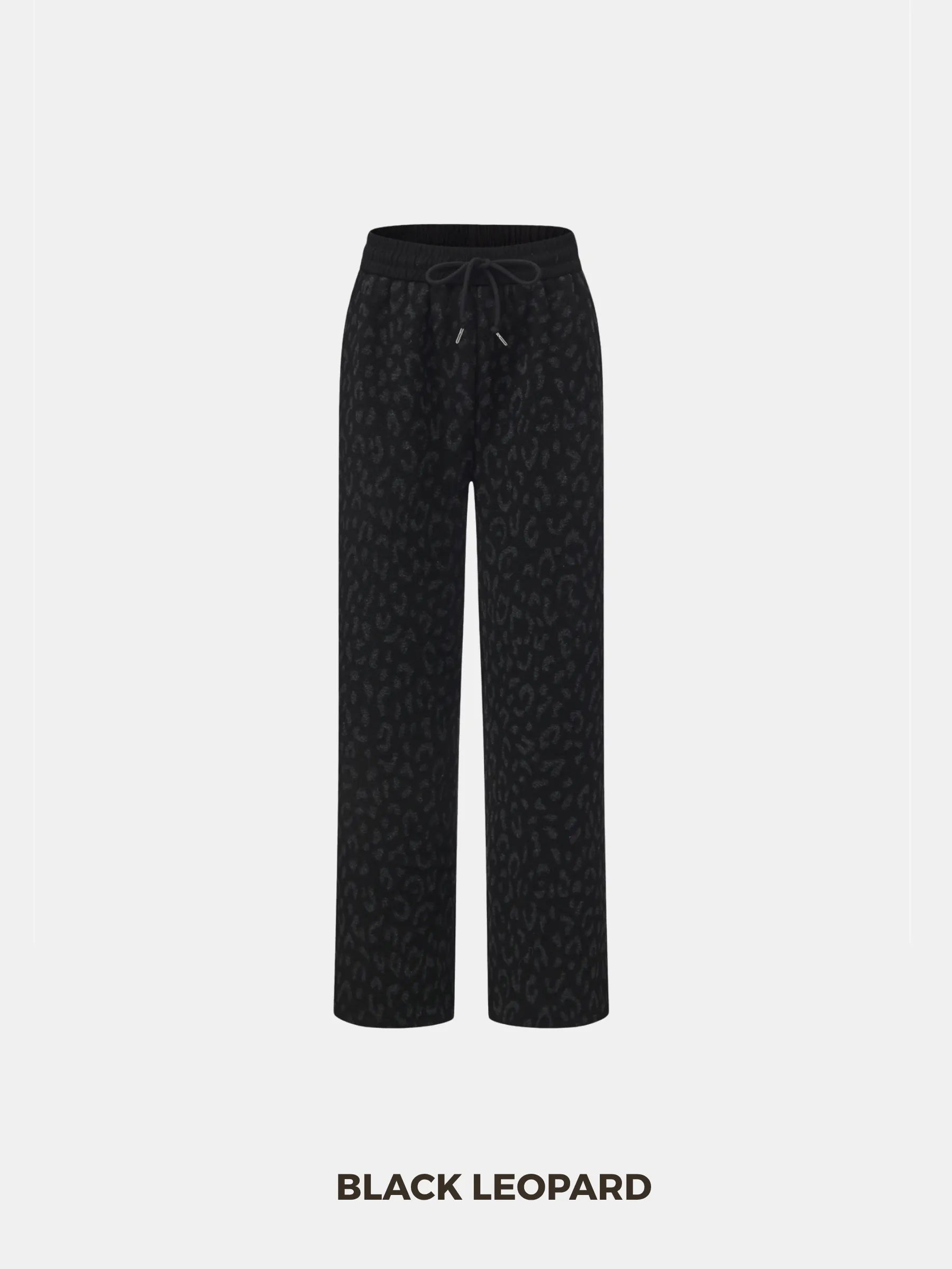 WarmCore™ Cozy Fleece Lined Leopard Pants - PUFFIT