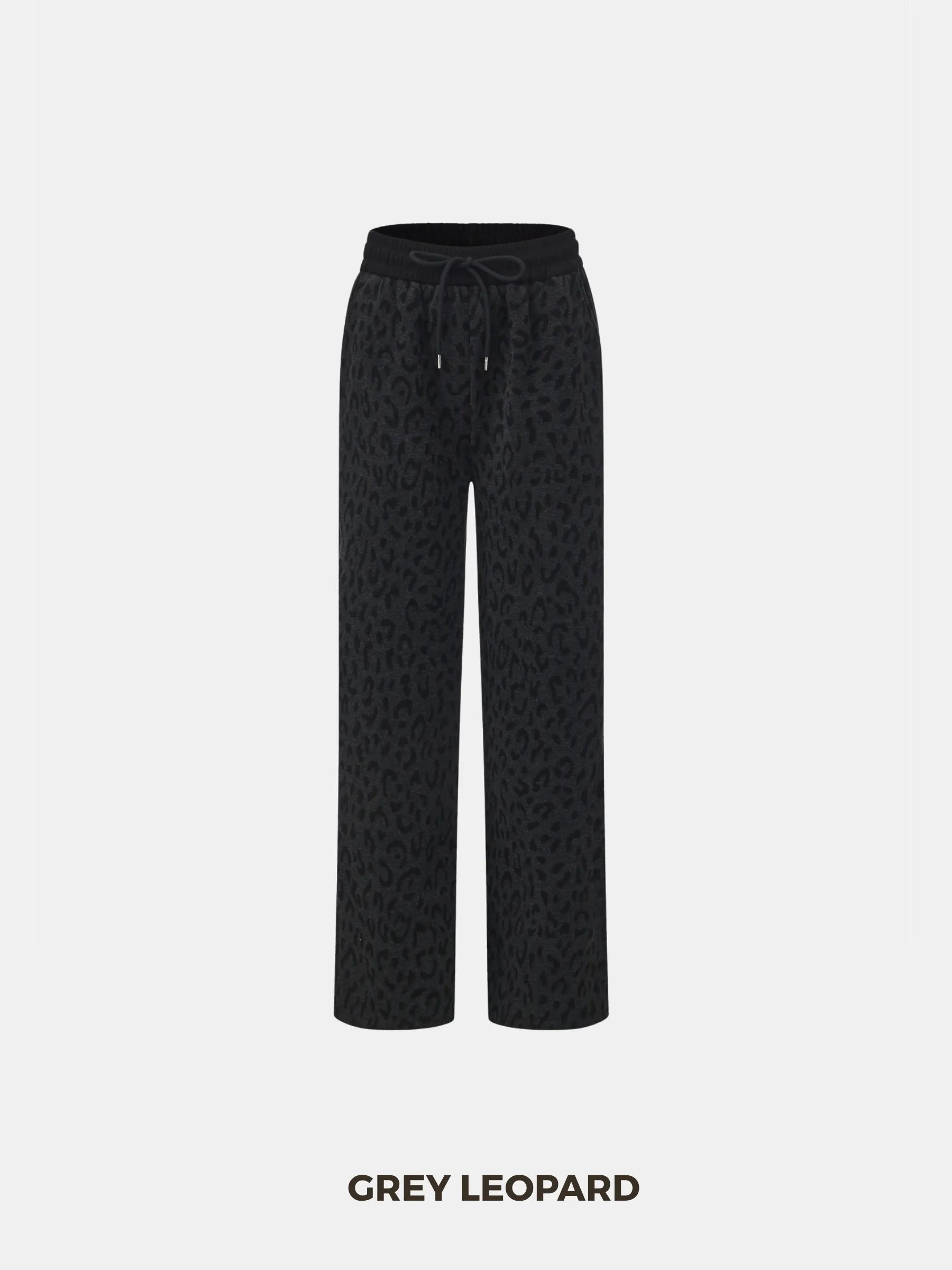 WarmCore™ Cozy Fleece Lined Leopard Pants - PUFFIT