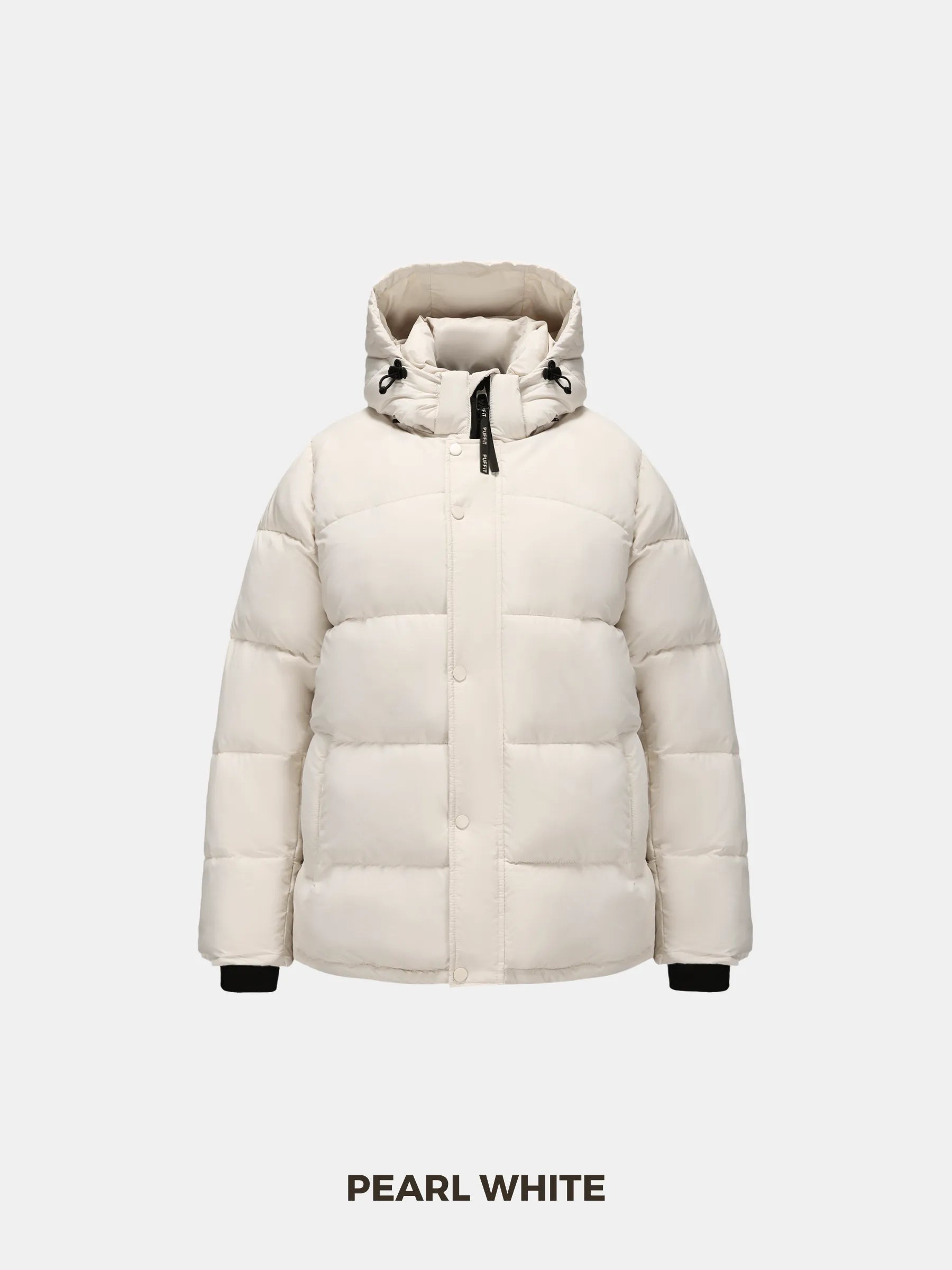 WarmCore™ Detachable Hooded Regular Length Puffer Jacket - PUFFIT