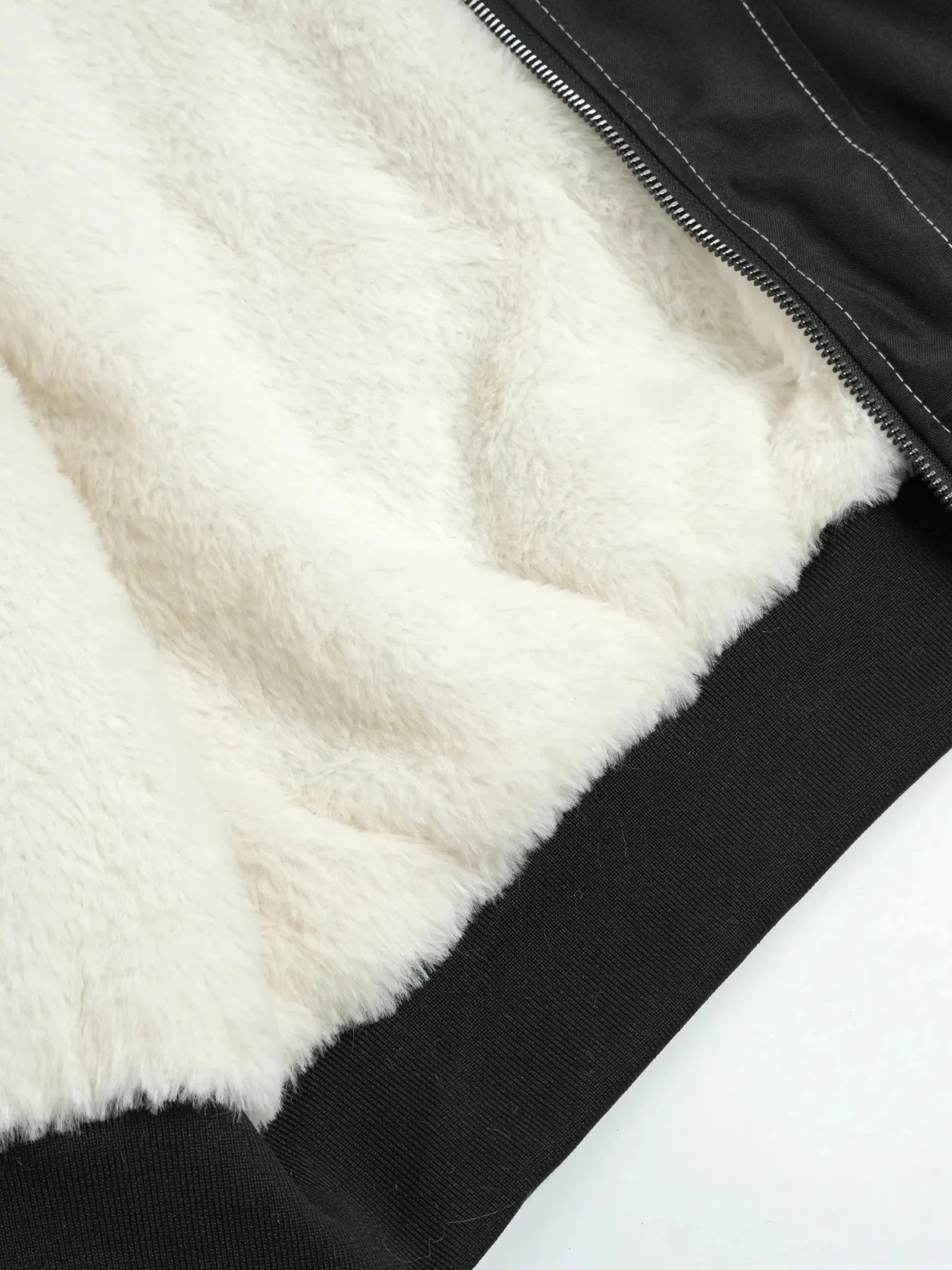 WarmCore™ Faux Fur Lined And Trim Bomber Jacket - PUFFIT