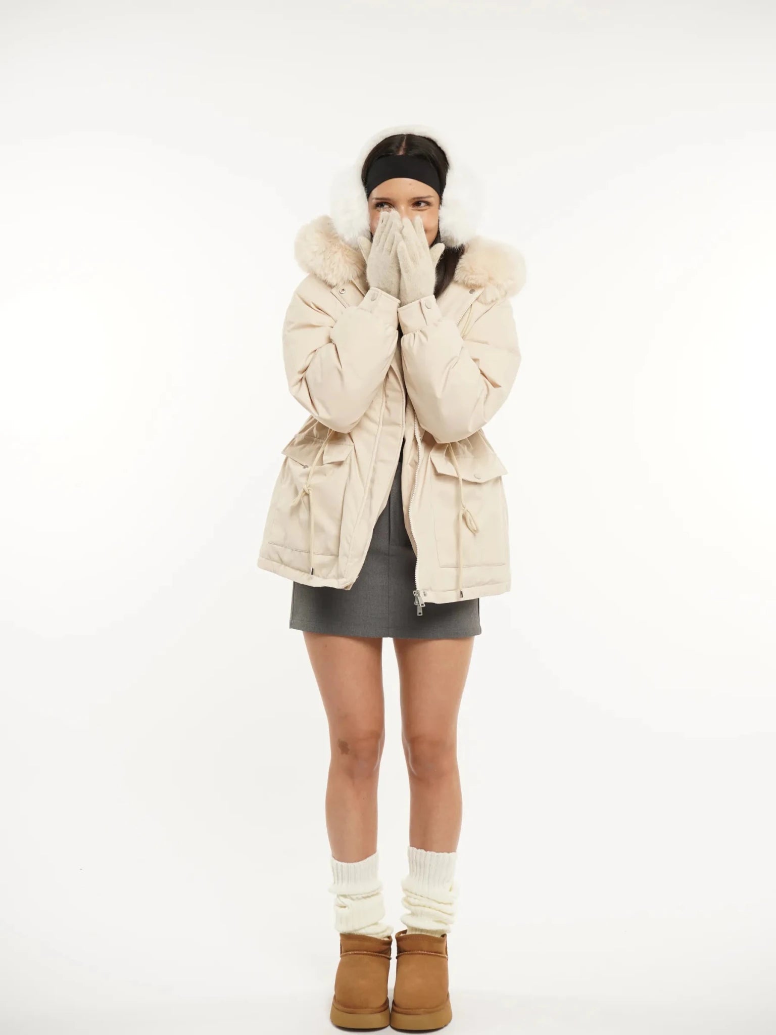 WarmCore™ Faux Fur Lined And Trim Parka - PUFFIT