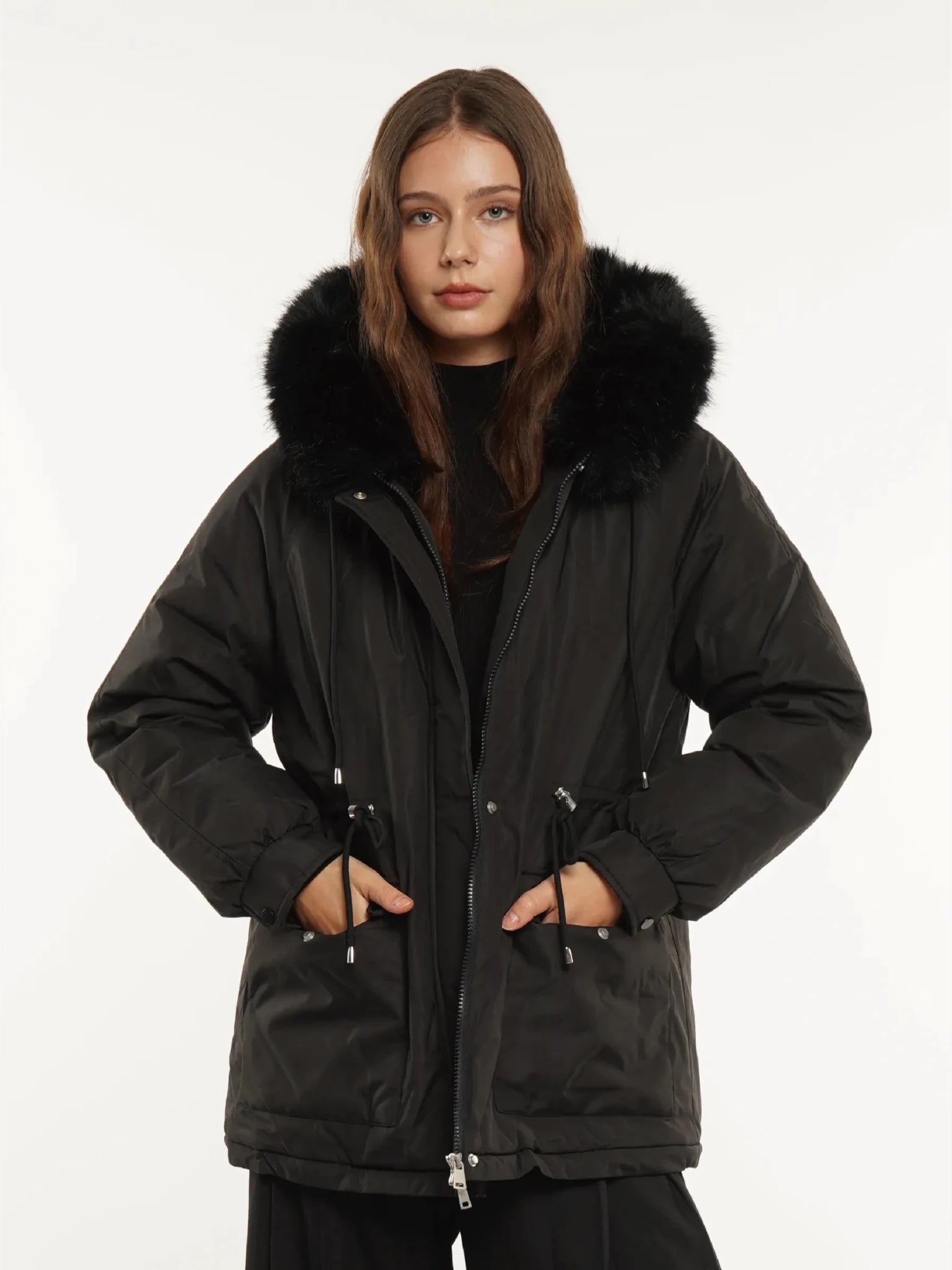 WarmCore™ Faux Fur Lined And Trim Parka - PUFFIT