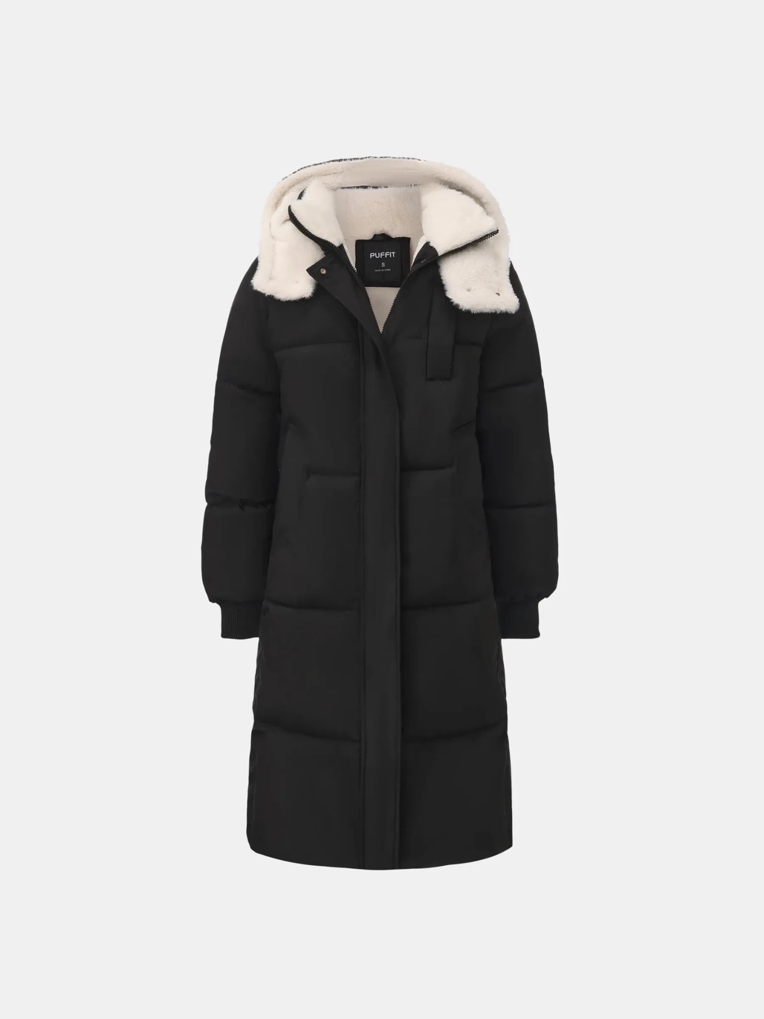 WarmCore™ Faux Fur Lined Classic Long Puffer - PUFFIT