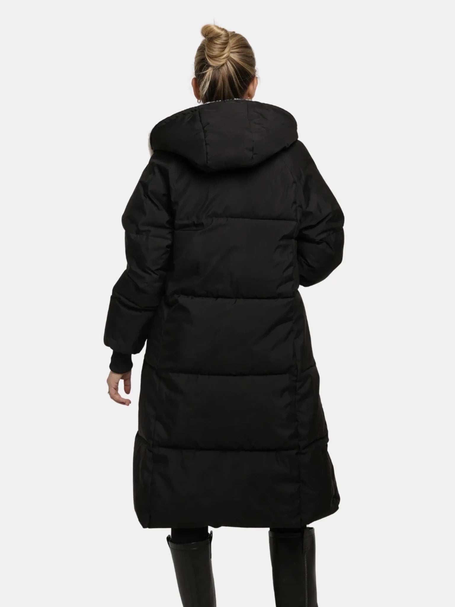 WarmCore™ Faux Fur Lined Classic Long Puffer - PUFFIT