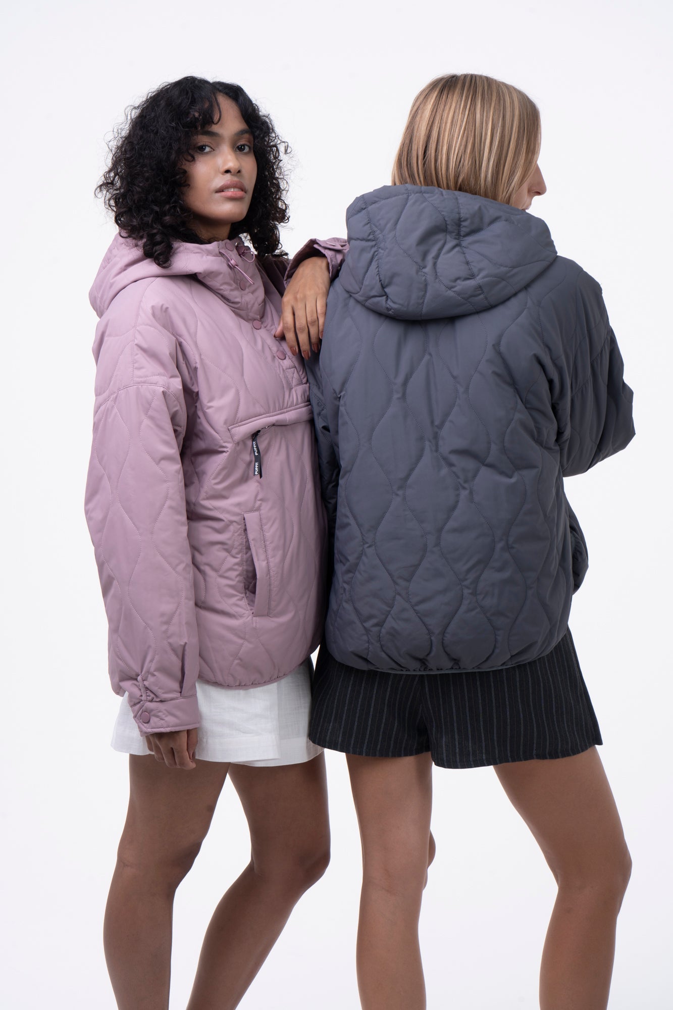 WarmCore™ Kangaroo Pocket Packable Quilted Puffer Hoodie - PUFFITCasual
