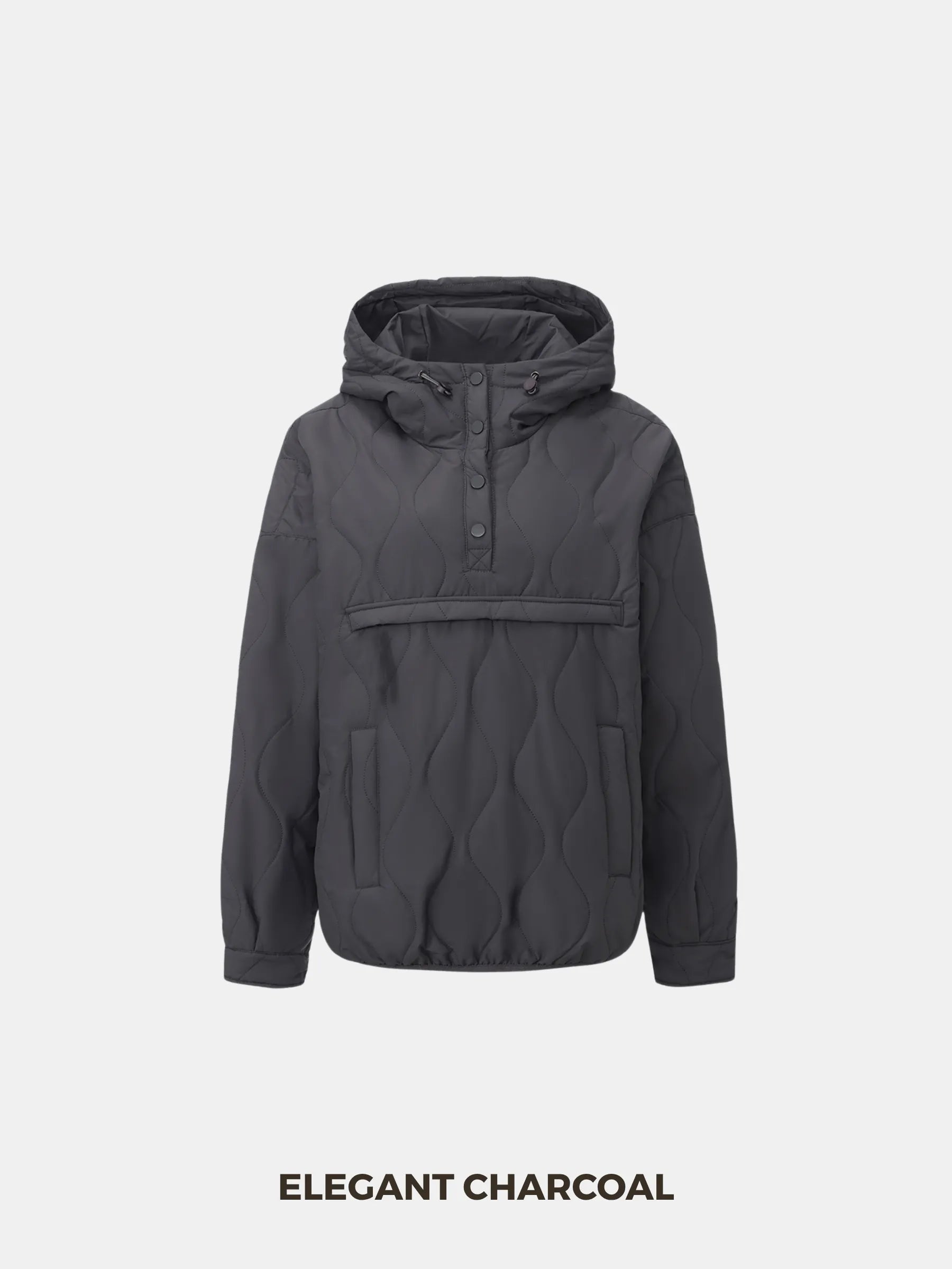 WarmCore™ Kangaroo Pocket Packable Quilted Puffer Hoodie - PUFFITCasual