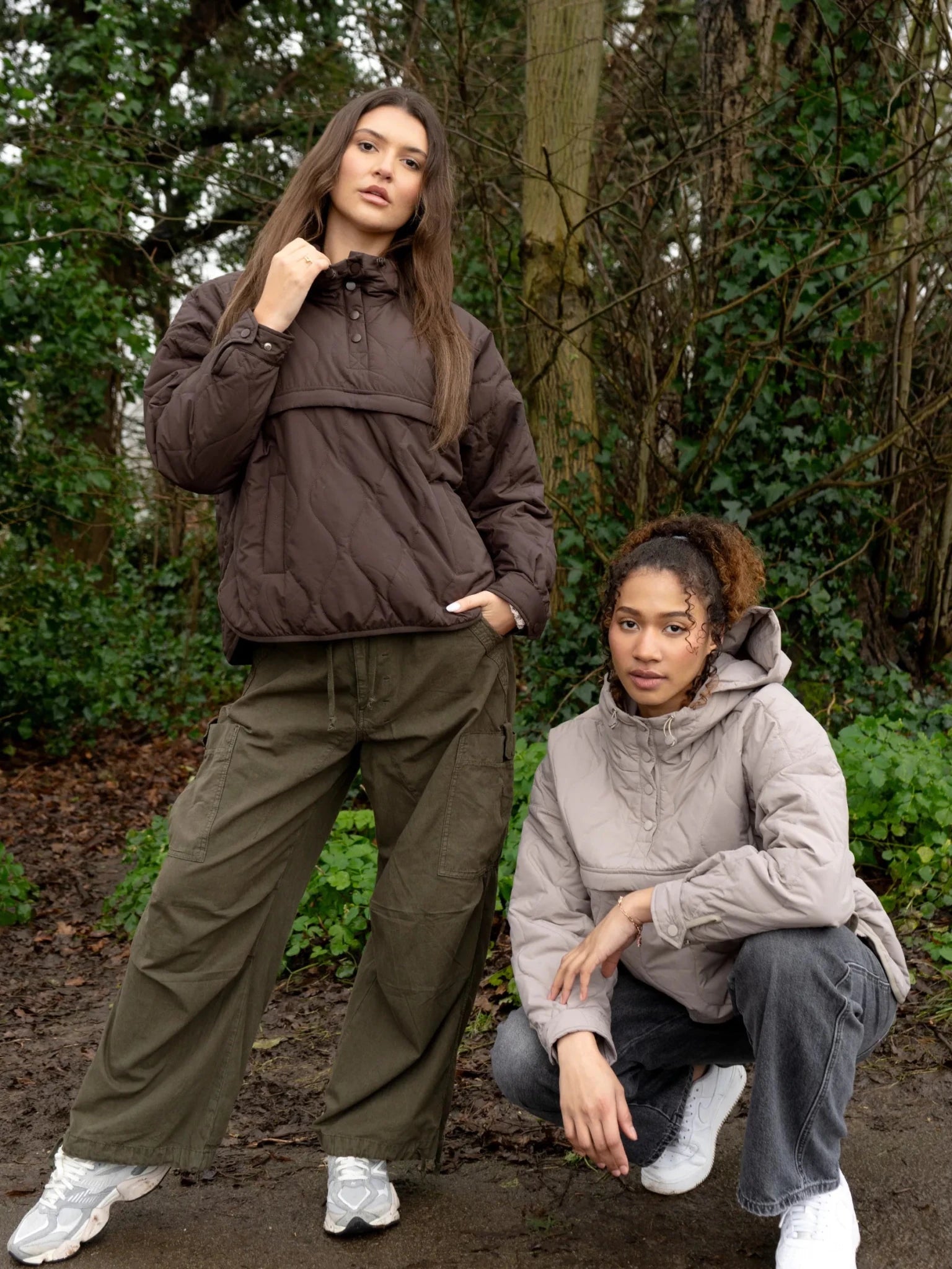 WarmCore™ Kangaroo Pocket Packable Quilted Puffer Hoodie - PUFFITCasual