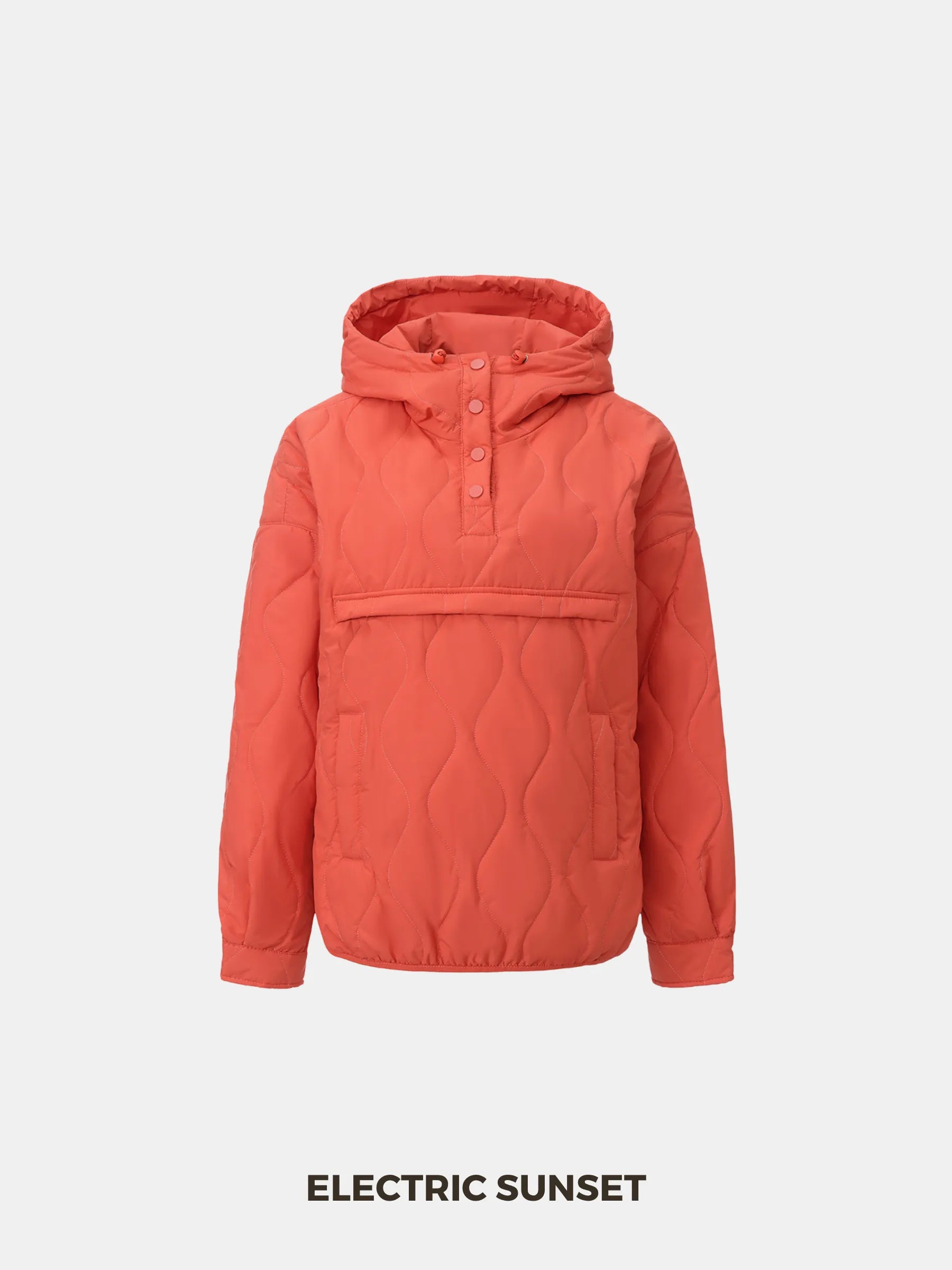 WarmCore™ Kangaroo Pocket Packable Quilted Puffer Hoodie - PUFFITCasual