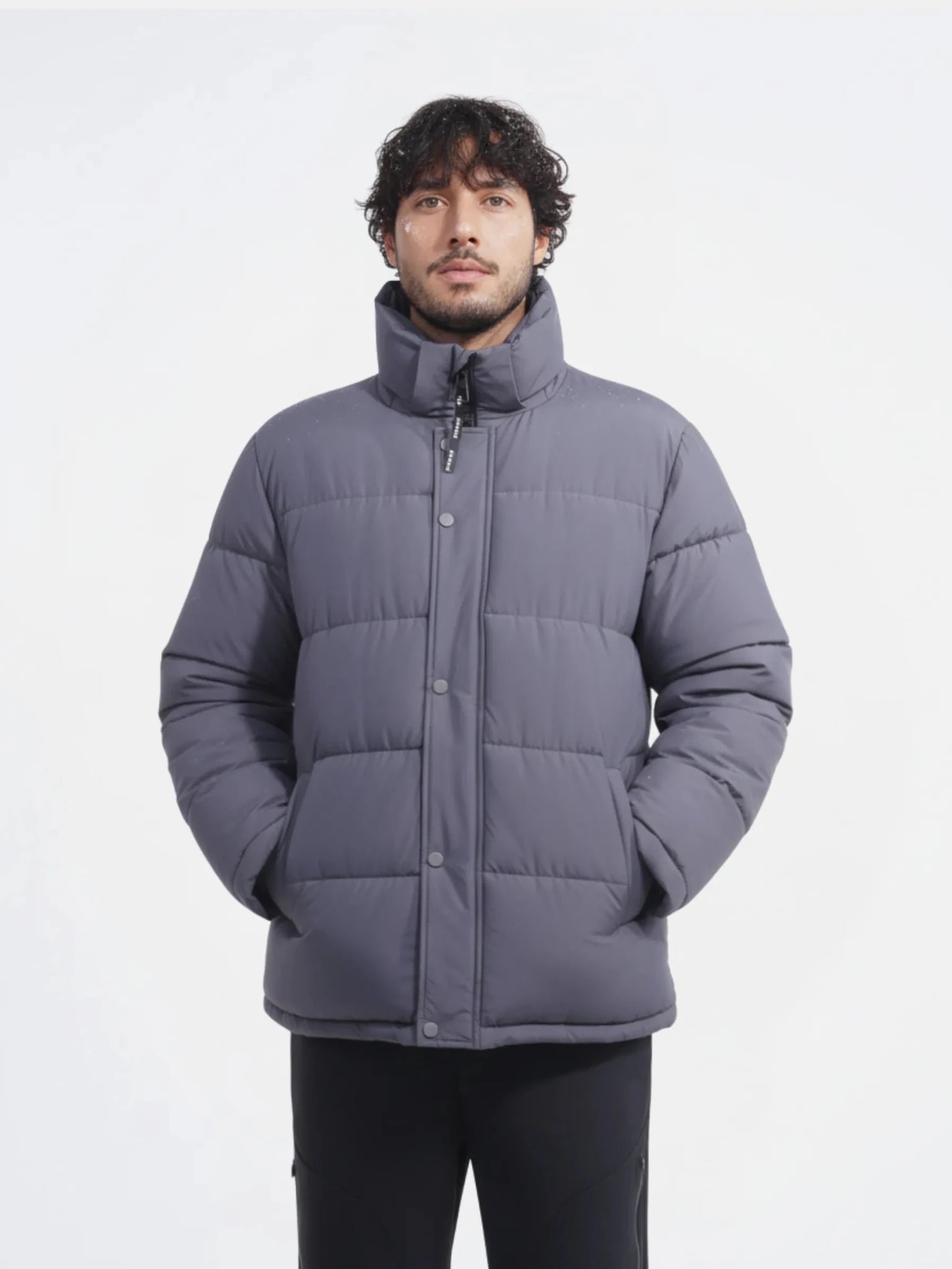 WarmCore™ Men's Detachable-Hooded Puffer Jacket - PUFFIT