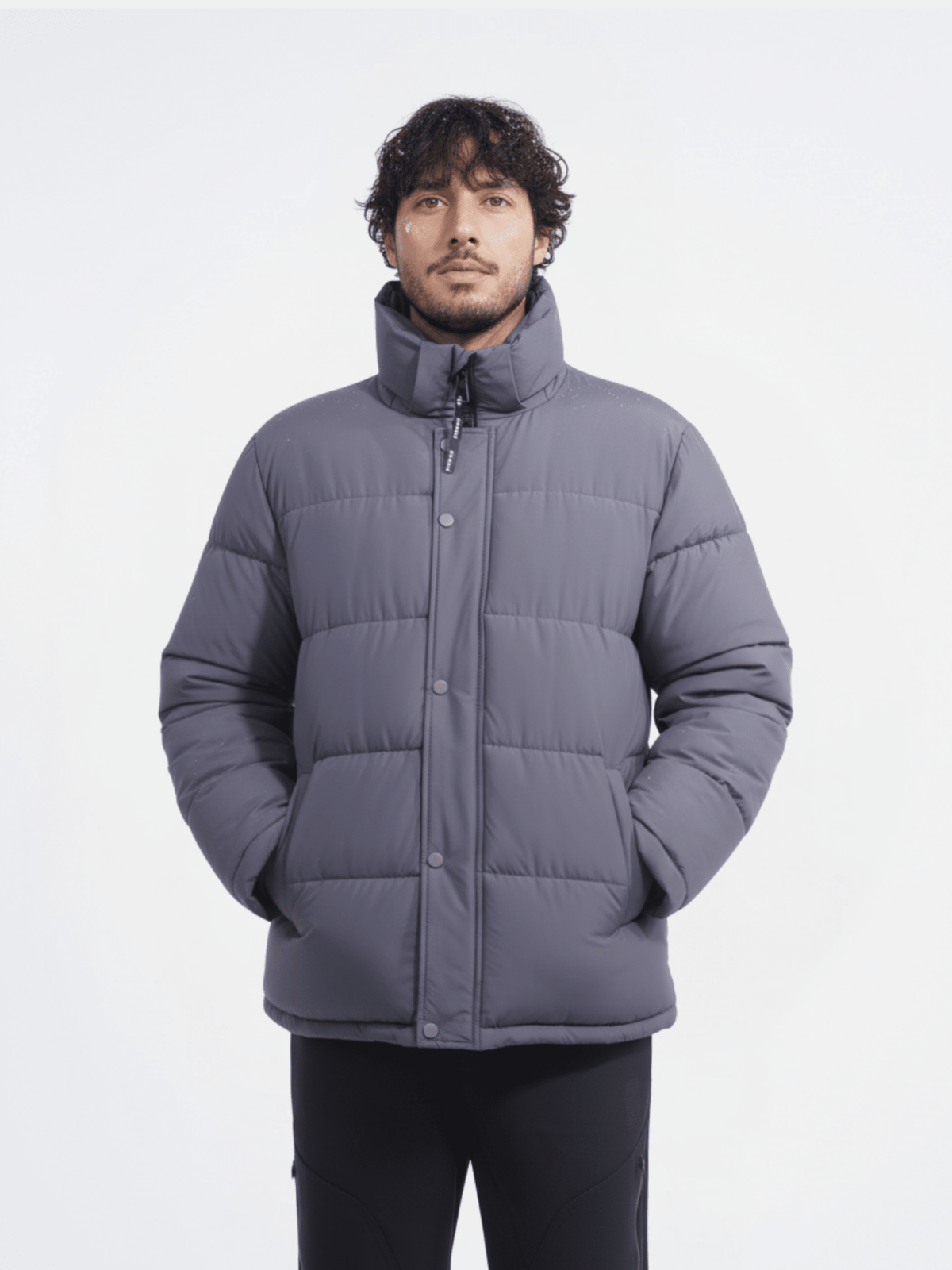WarmCore™ Men's Detachable-Hooded Puffer Jacket - PUFFITA09