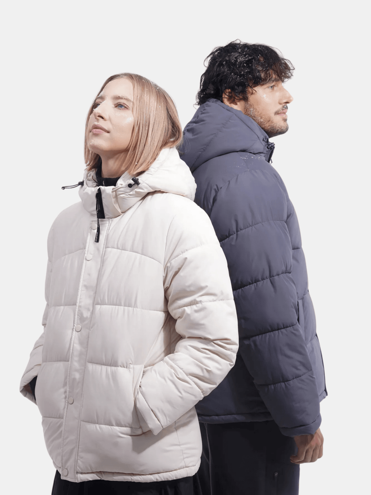 WarmCore™ Men's Detachable-Hooded Puffer Jacket - PUFFITA09