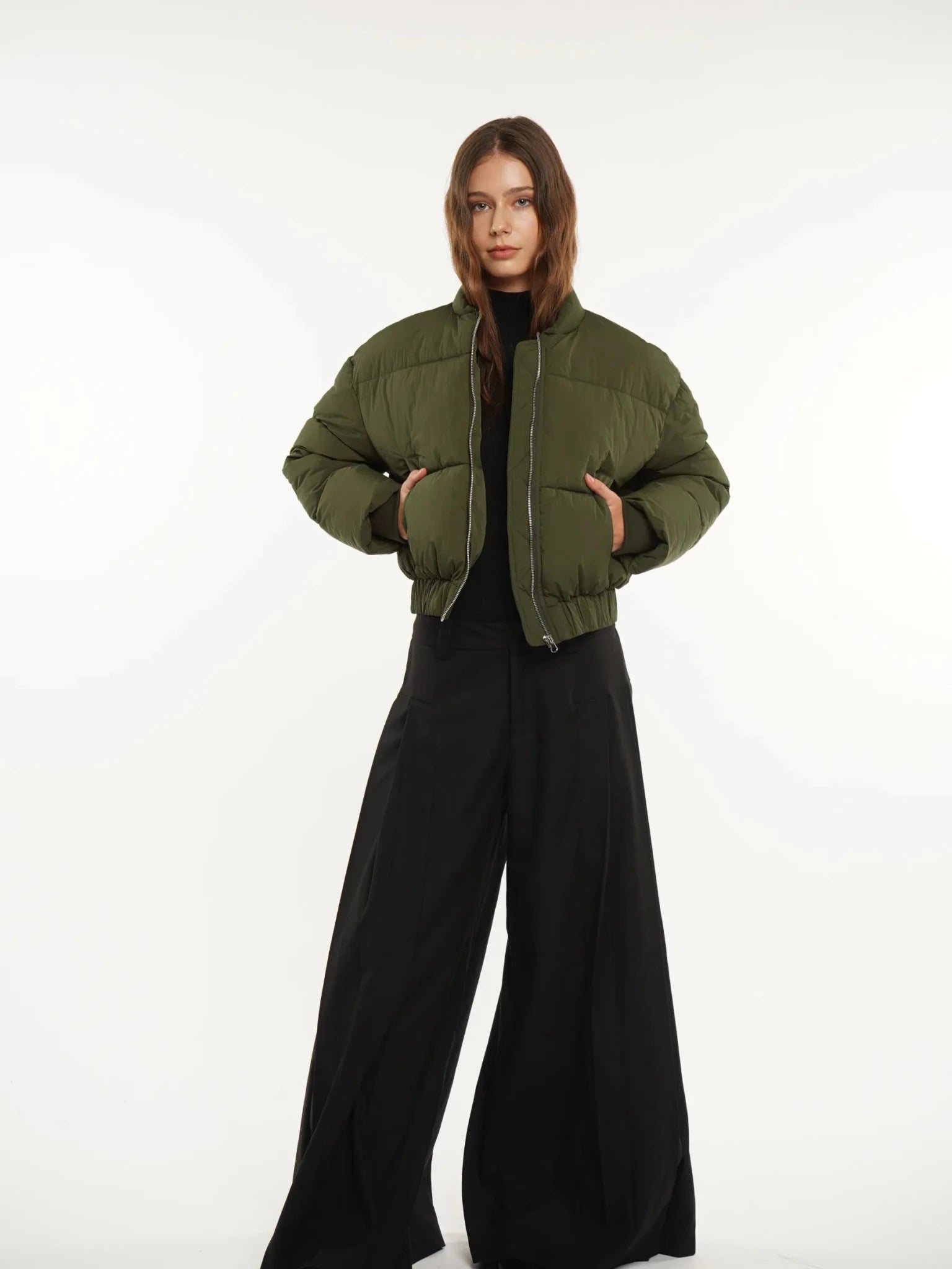 WarmCore™ Metal Zip Bomber - PUFFIT