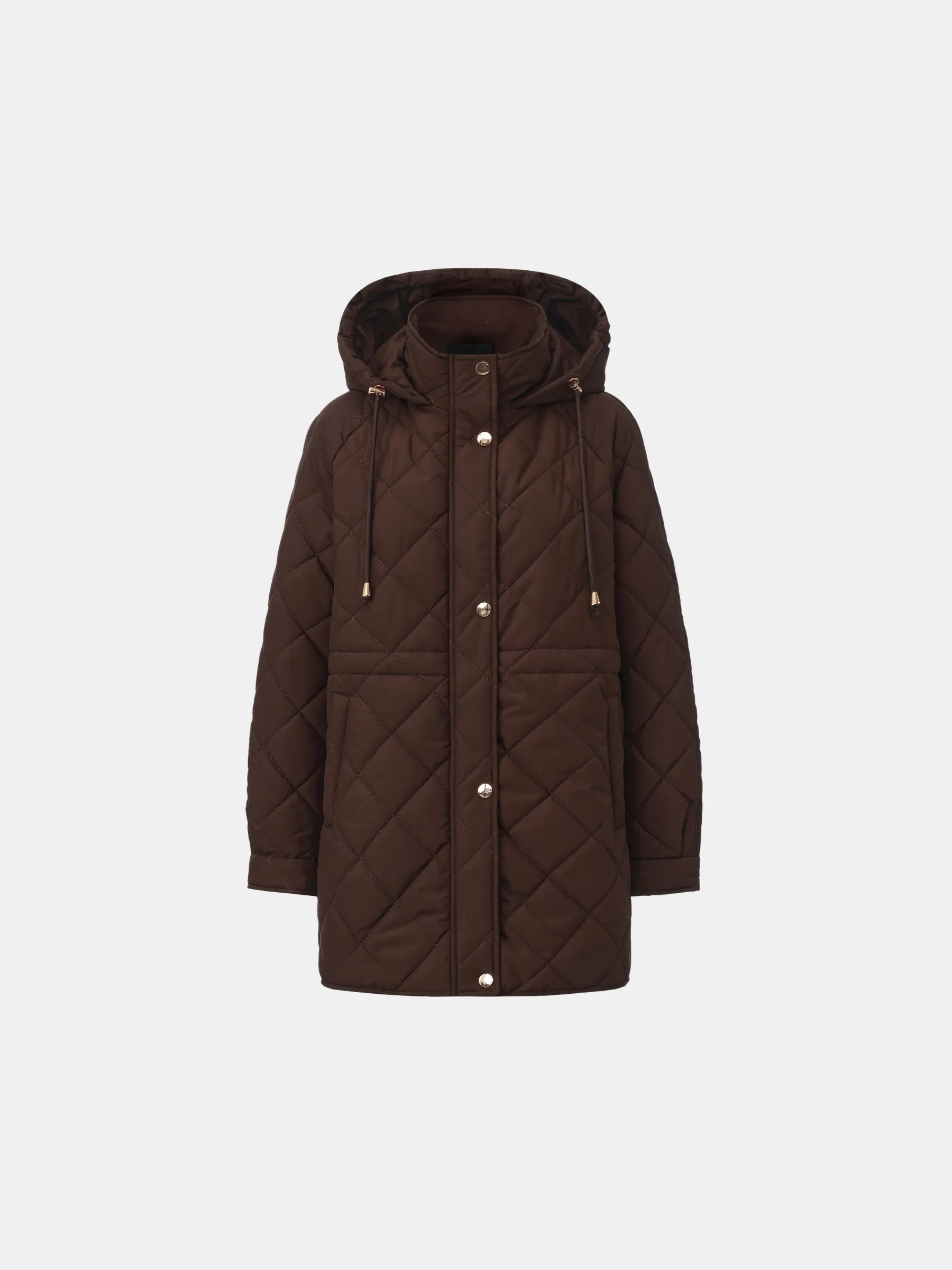 WarmCore™ Mid Length Diamond Quilted Puffer - PUFFIT