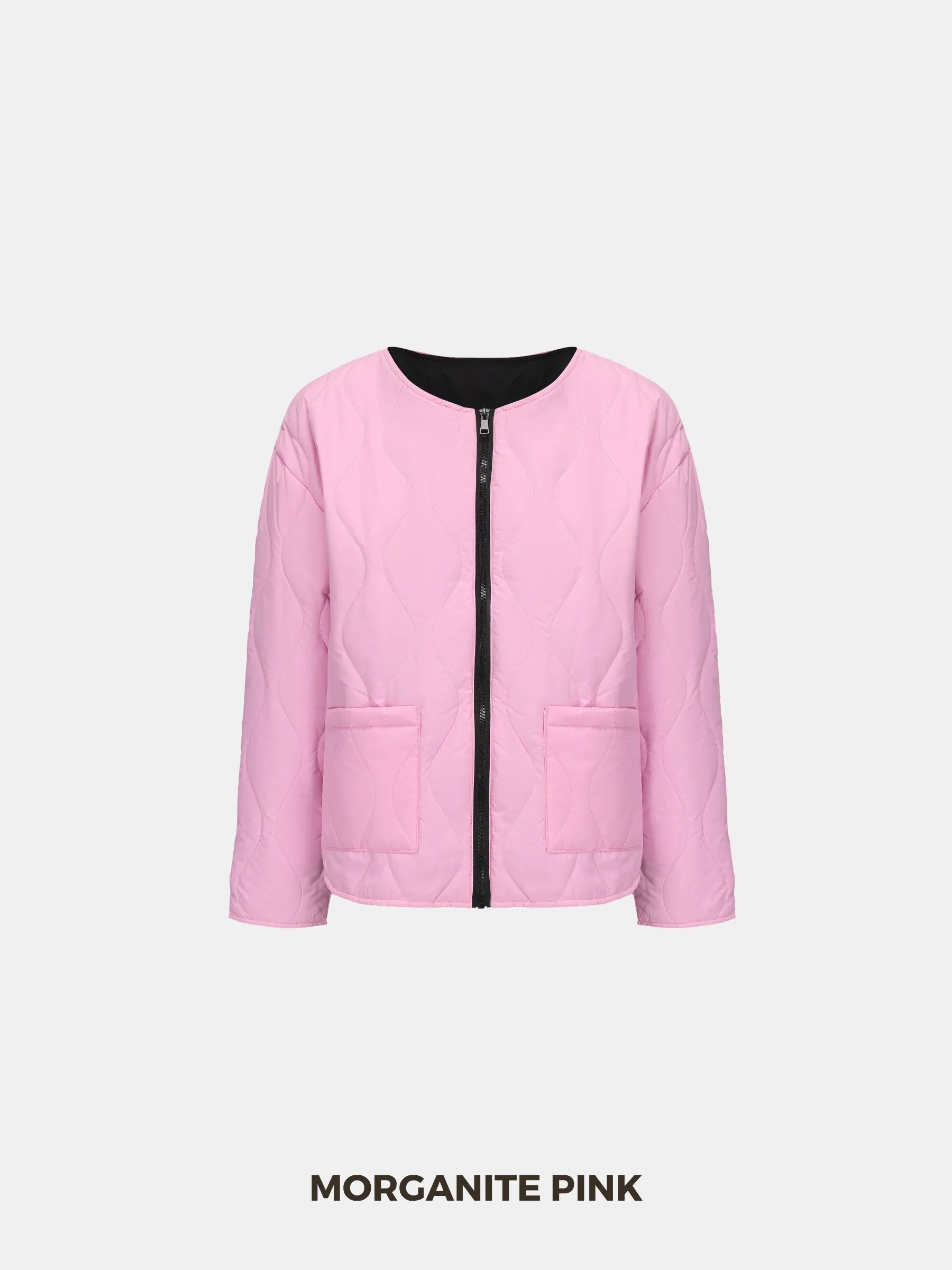 WarmCore™ Round Neck Quilted Puffer Jacket - PUFFIT