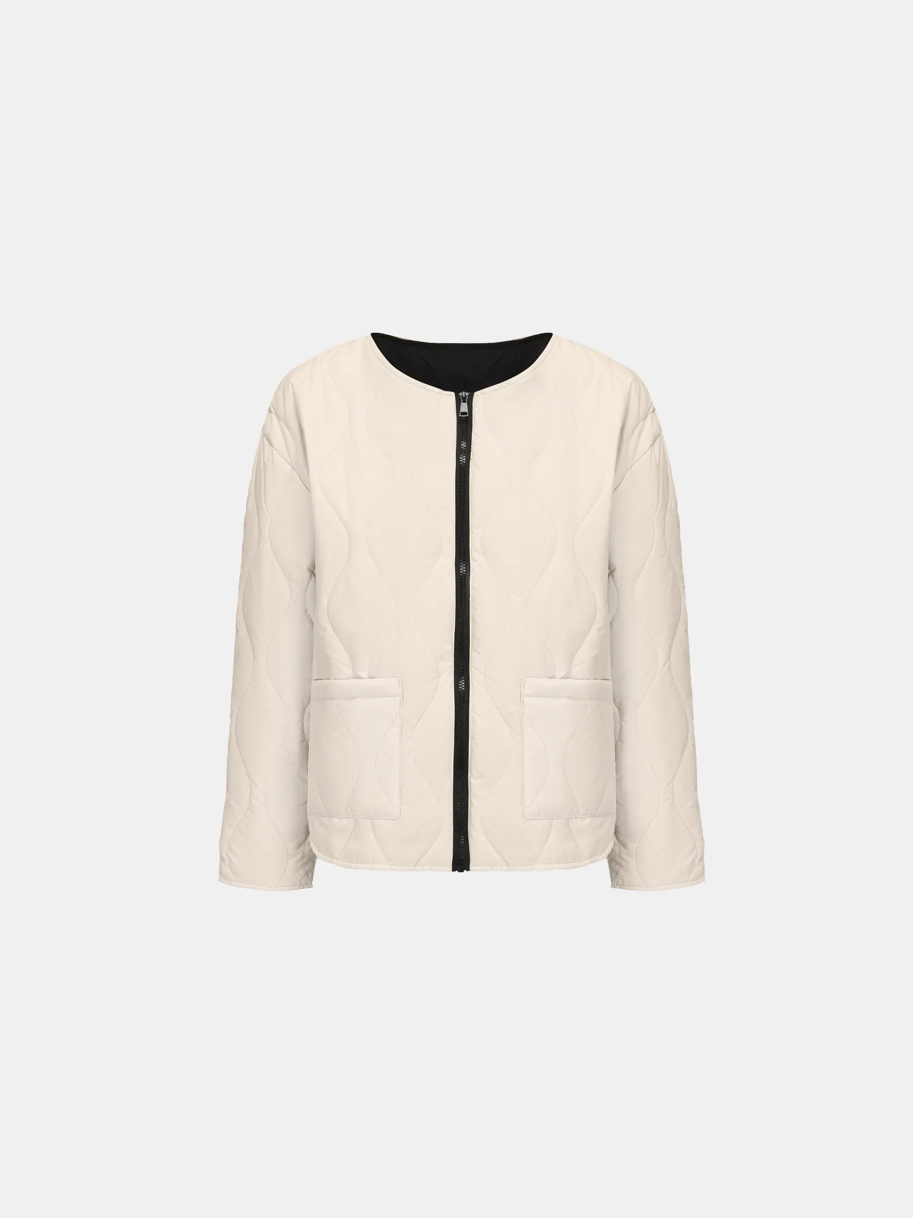 WarmCore™ Round Neck Quilted Puffer Jacket - PUFFIT