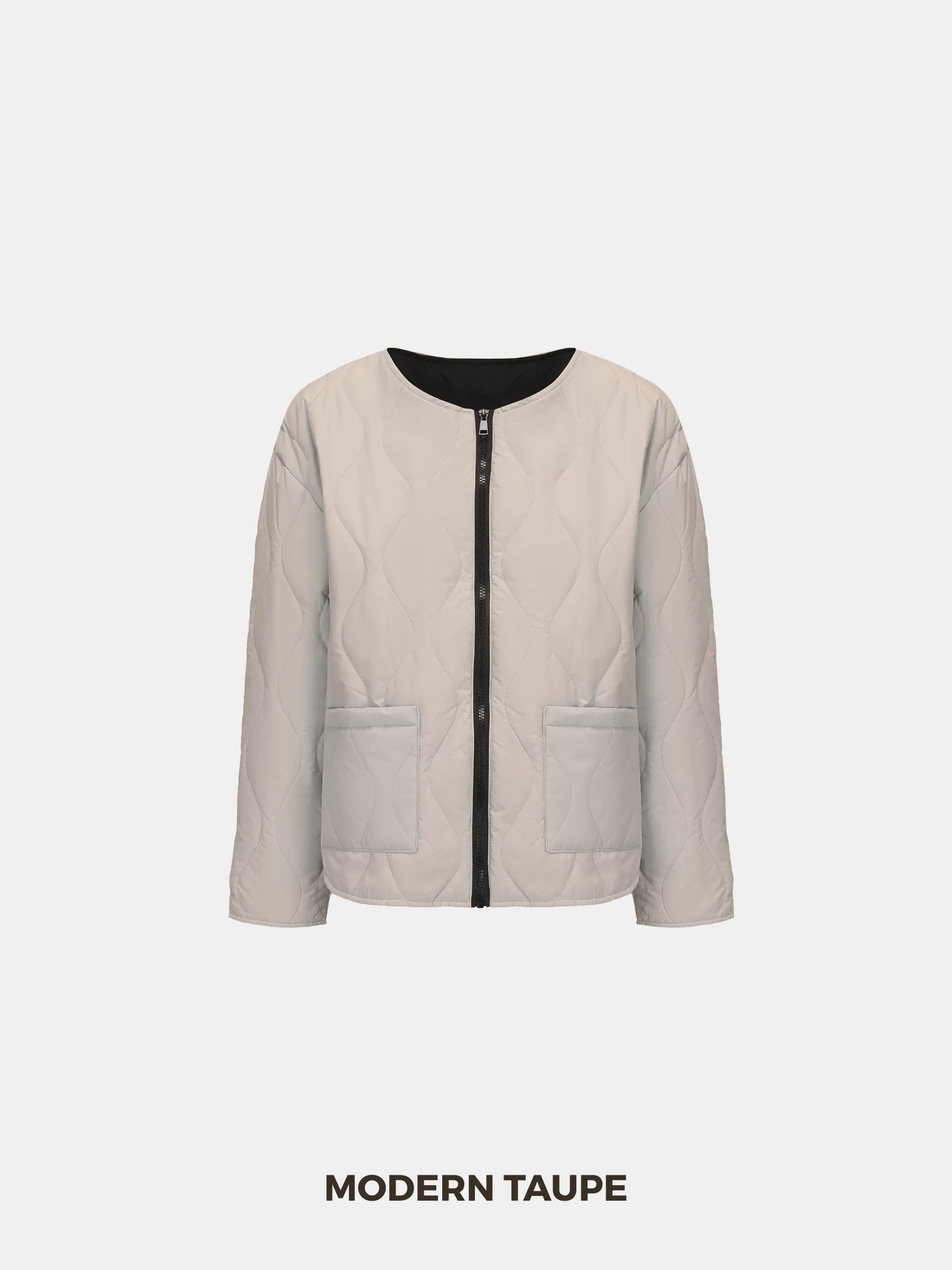 WarmCore™ Round Neck Quilted Puffer Jacket - PUFFIT