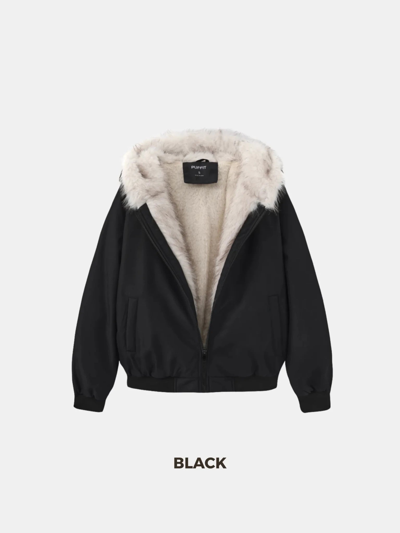 WarmCore™ STM-TEX Faux Fur Lined Waterproof Bomber Parka - PUFFIT