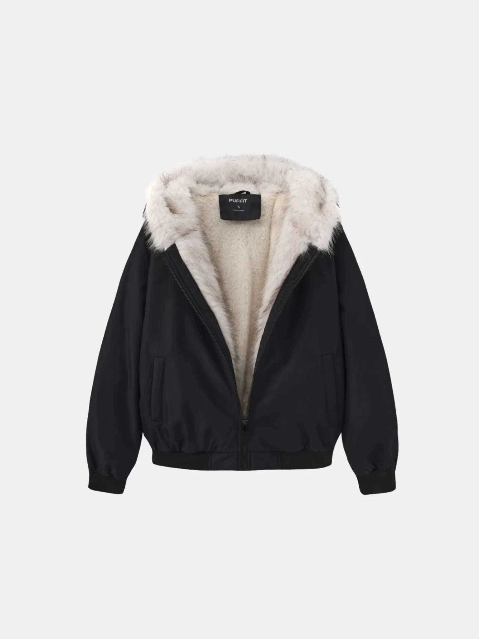 WarmCore™ STM-TEX Faux Fur Lined Waterproof Bomber Parka - PUFFIT
