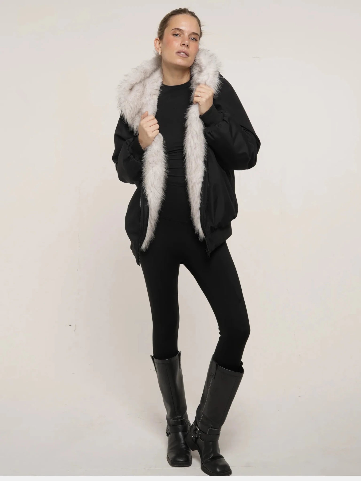 WarmCore™ STM-TEX Faux Fur Lined Waterproof Bomber Parka - PUFFIT