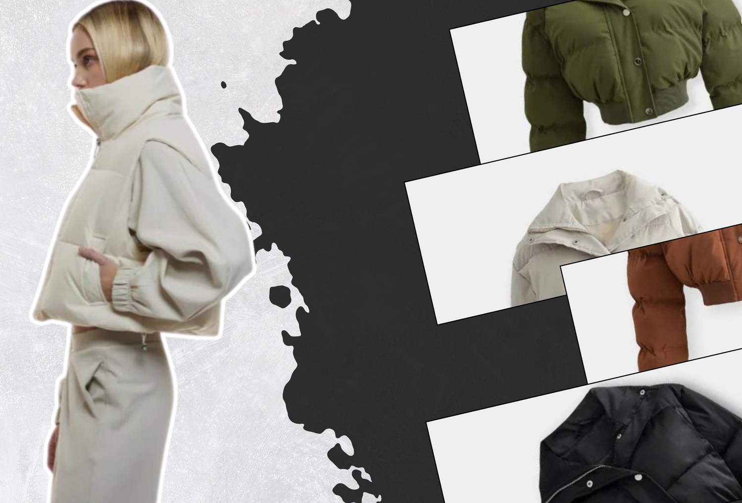 Cropped Puffer Jacket