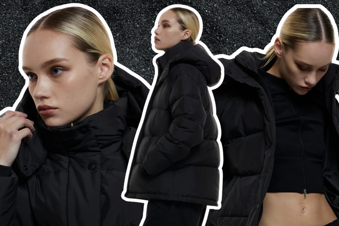 Puffer jacket oversized womens online