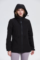 Women's Lightweight Water-repellent Long Jacket