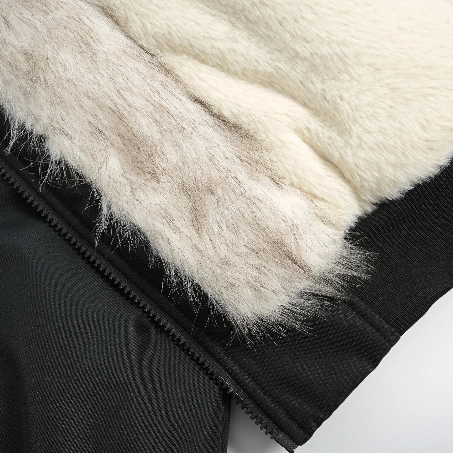 WarmCore™ Faux Fur Lined Water Repellent Bomber Jacket