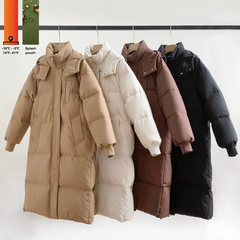 Hooded Long Puffer Jacket