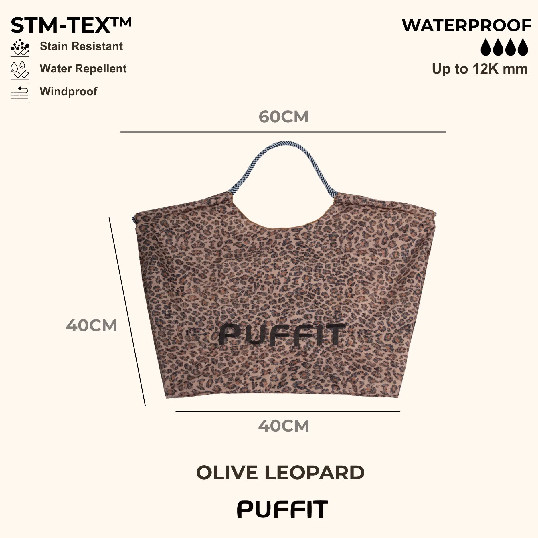STM-TEX™ Large Tote Bag