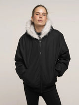 WarmCore™ STM-TEX Faux Fur Lined Waterproof Bomber Parka