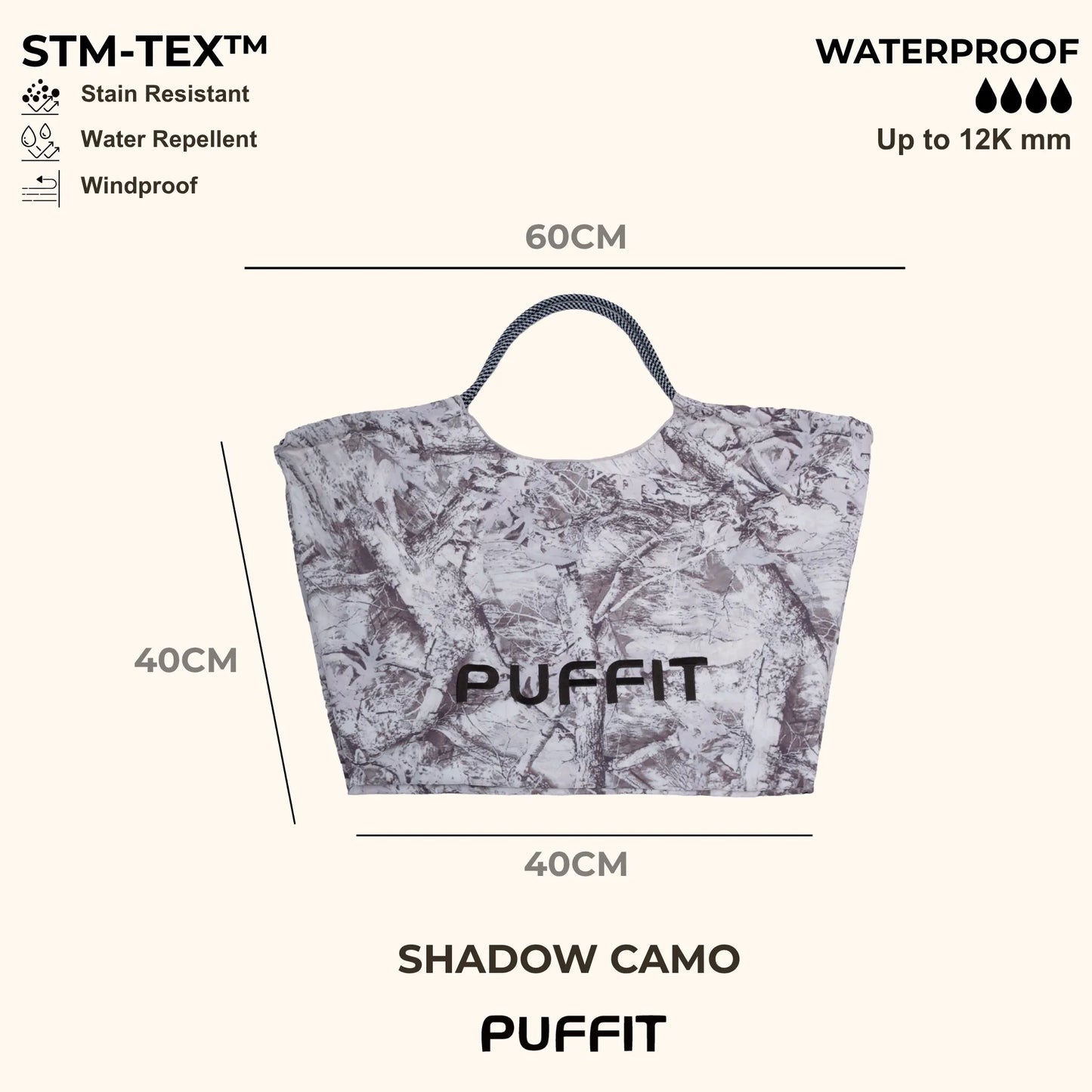 STM-TEX™ Large Tote Bag
