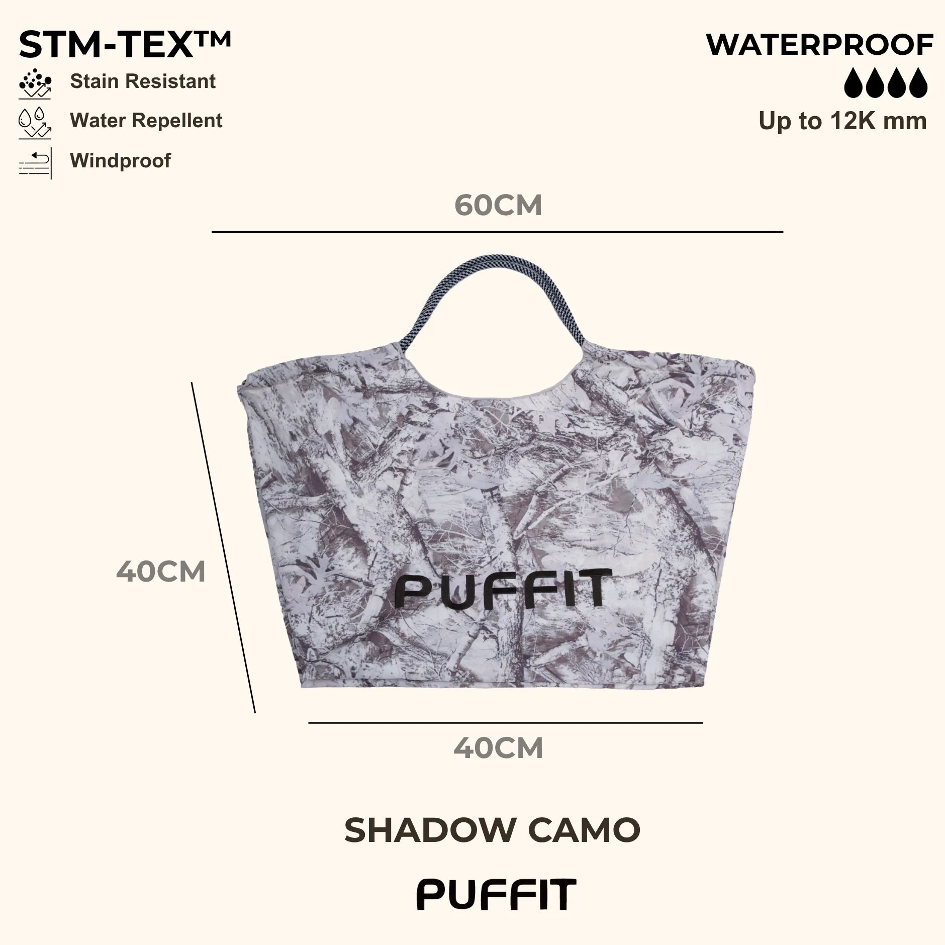 STM-TEX™ Large Tote Bag