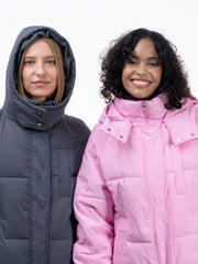 Hooded Long Puffer Jacket