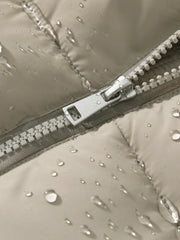 WarmCore Premium Short Puffer Jackets with Removable Hood