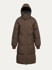 Hooded Long Puffer Jacket