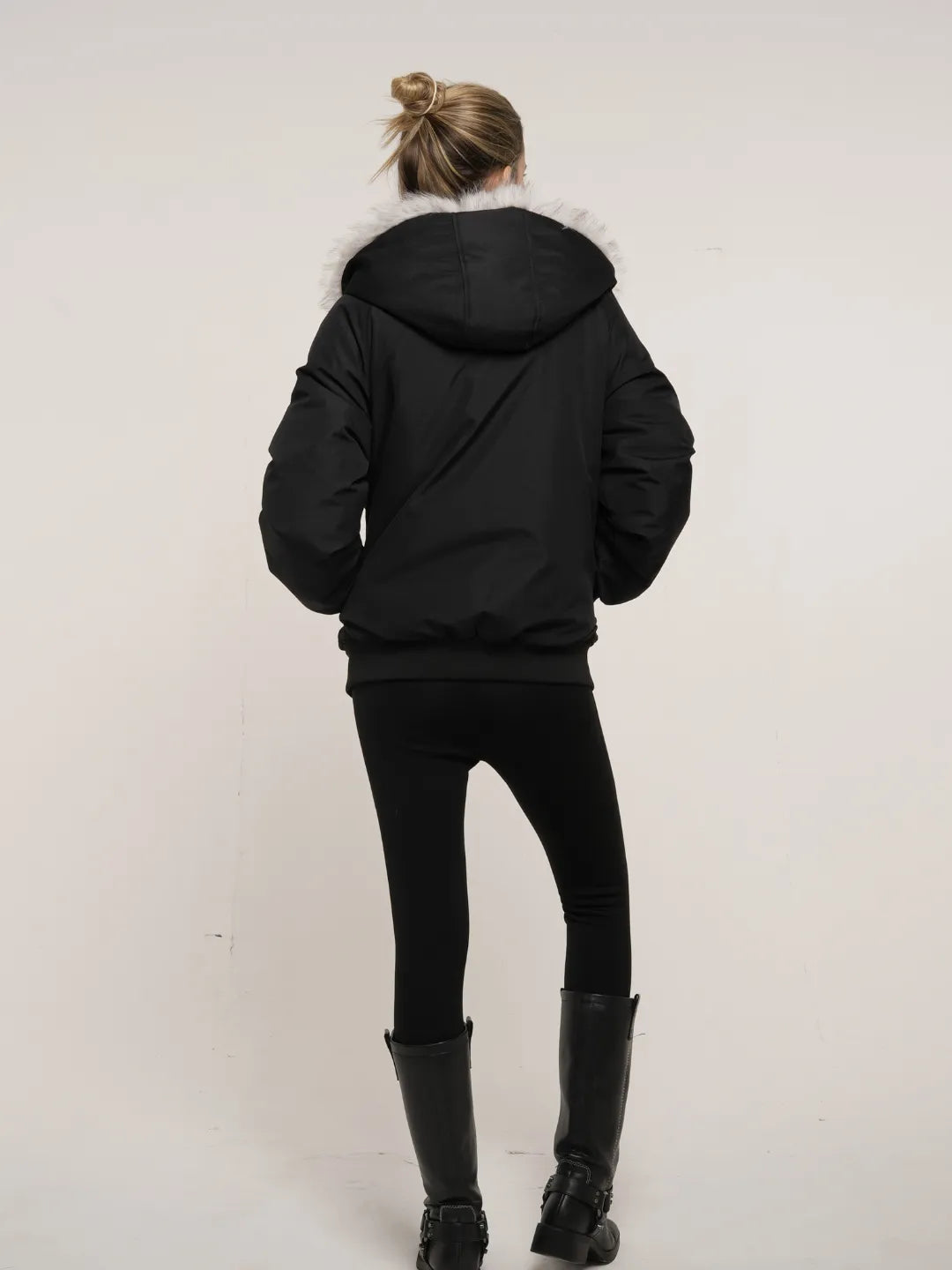 WarmCore™ STM-TEX Faux Fur Lined Waterproof Bomber Parka