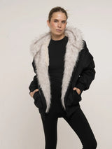 WarmCore™ STM-TEX Faux Fur Lined Waterproof Bomber Parka