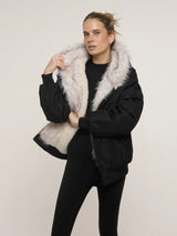 WarmCore™ STM-TEX Faux Fur Lined Waterproof Bomber Parka