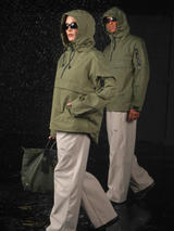 STM-TEX™ Waterproof Raincoat Hoodie With Kangaroo Pocket