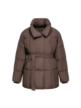 WarmCore™ Premium Belted Puffer Jacket