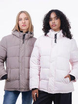 WarmCore™ Premium Detachable-Hood Regular Length Puffer Jacket
