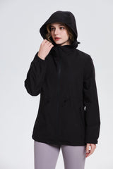 Women's Lightweight Water-repellent Long Jacket