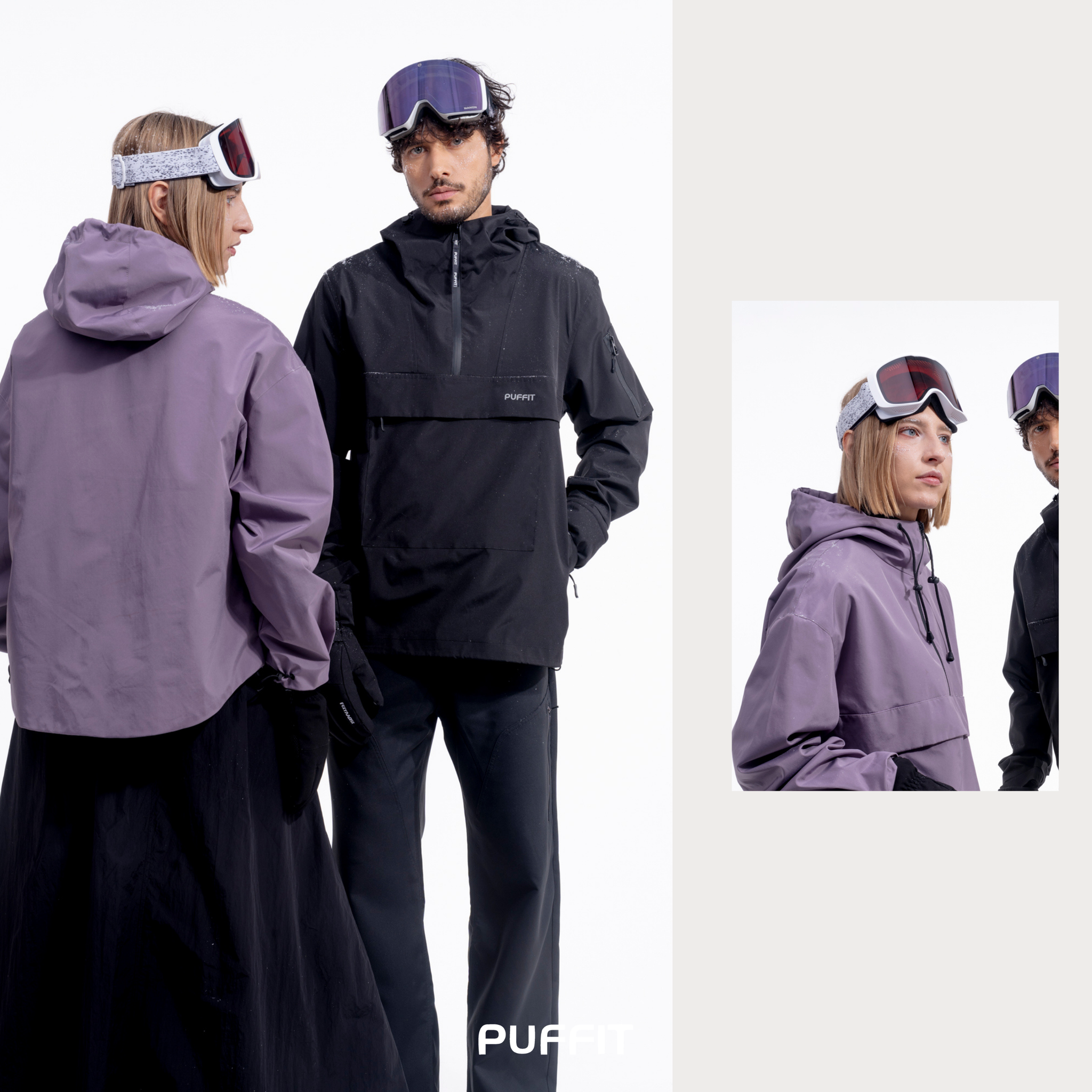 STM-TEX™ Fleece Lined Oversized Rain Hoodie