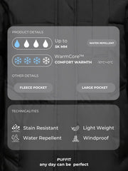 Hooded Long Puffer Jacket