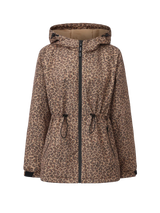 STM-TEX™  Waterproof Lightweight Hoodie Jacket Women's Warm Fall Full Zip Rain Coat Adjustable Waist