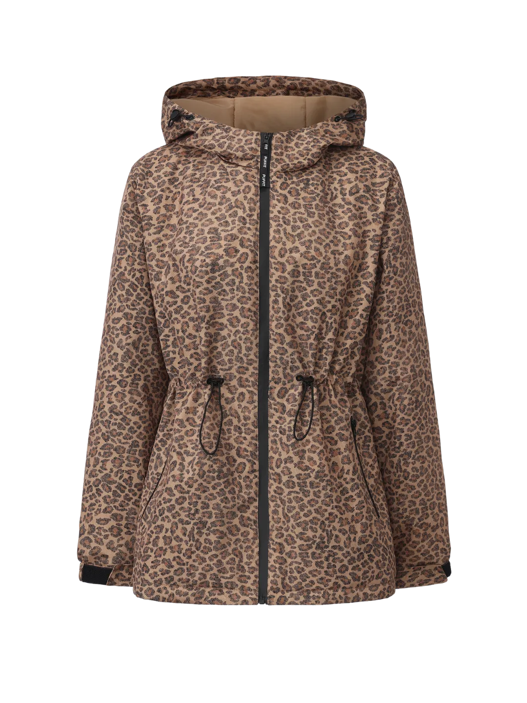 STM-TEX™  Waterproof Lightweight Hoodie Jacket Women's Warm Fall Full Zip Rain Coat Adjustable Waist