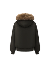 WarmCore™ Faux Fur Lined Water Repellent Bomber Jacket