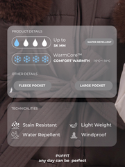 WarmCore Puffer Coat: Combining Warmth with Elegant Style