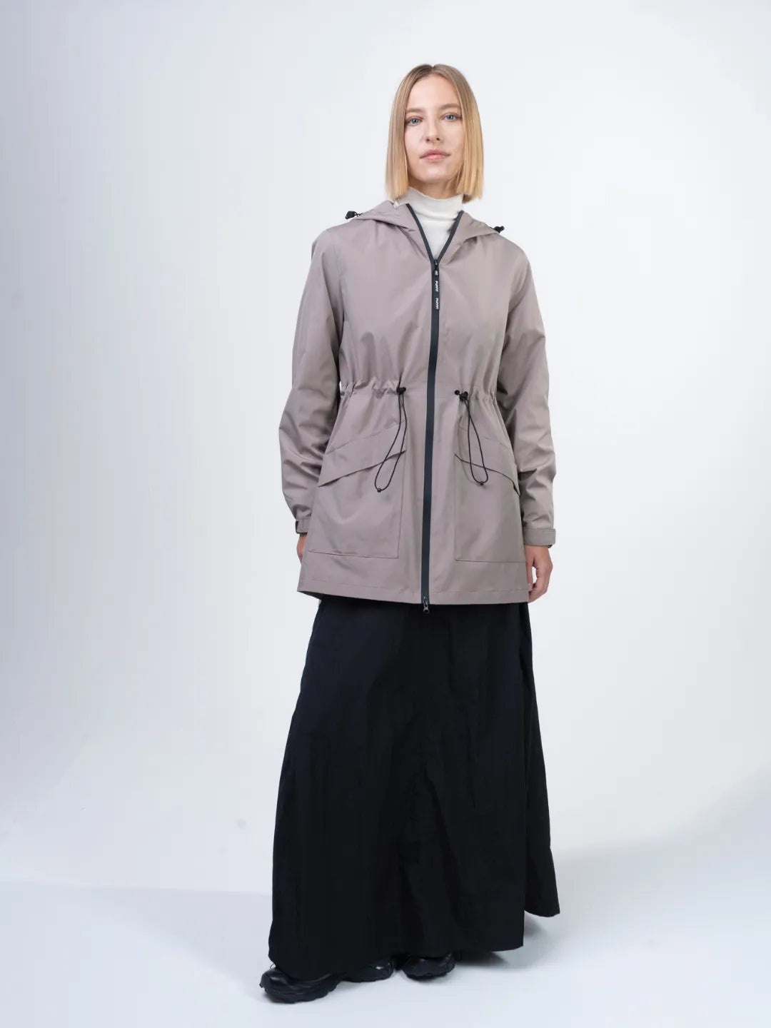 STM-TEX™ Mid Length Waterproof Raincoat With Large Pockets